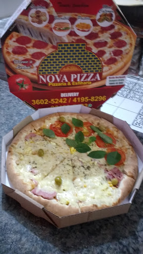 Logo da empresa - Pizzaria e Esfiharia Nova Pizza