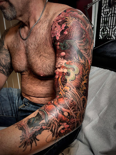 Explore medieval tattoo ideas, creative tattoo ideas in Los Angeles, available at Hailin Tattoo Studio
