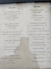 Menu du Trattoria San Giovanni à Ivrea