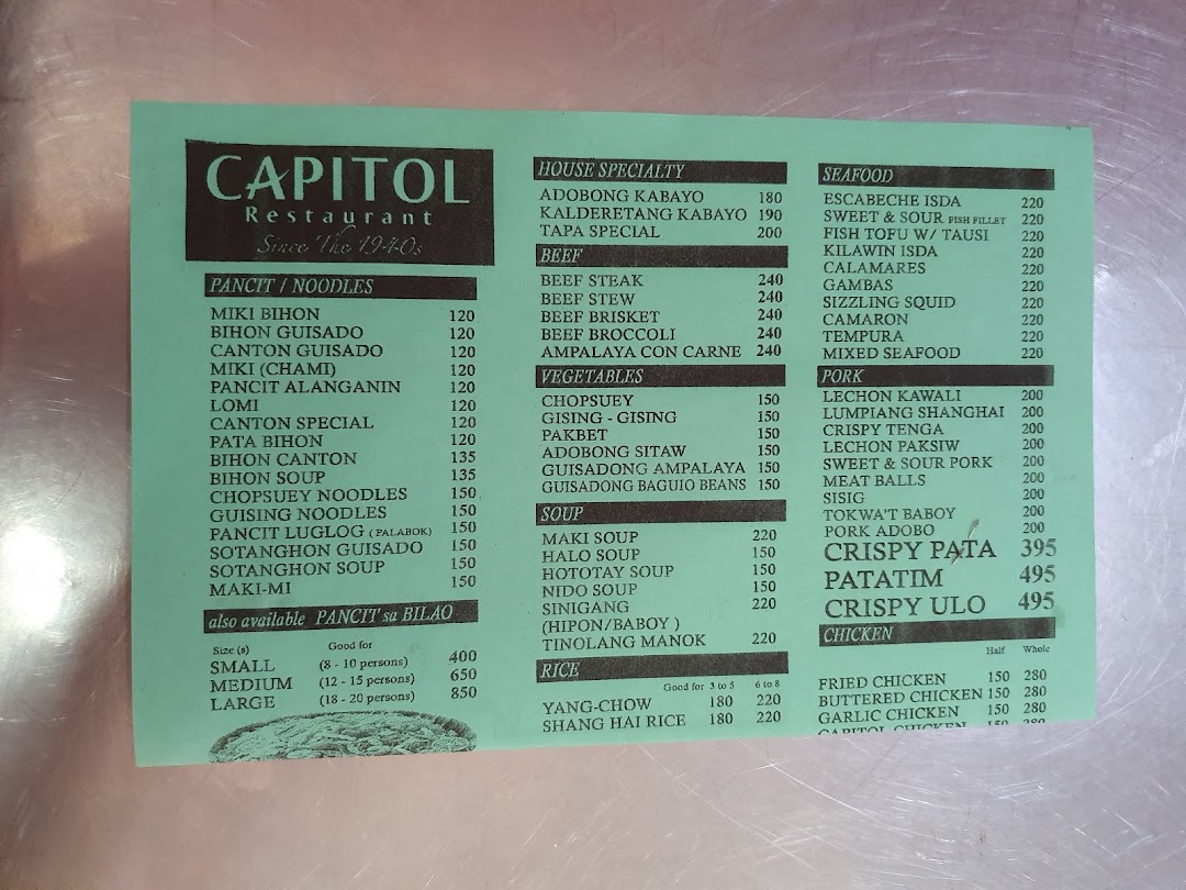 Capitol Restaurant