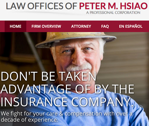 Law Offices of Peter M. Hsiao, Equitable Life Building, 3435 Wilshire Blvd #2605, Los Angeles, CA 90010, Law Firm