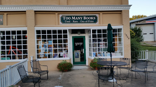 Too Many Books, 1504 Grandin Rd SW, Roanoke, VA 24015, USA, 