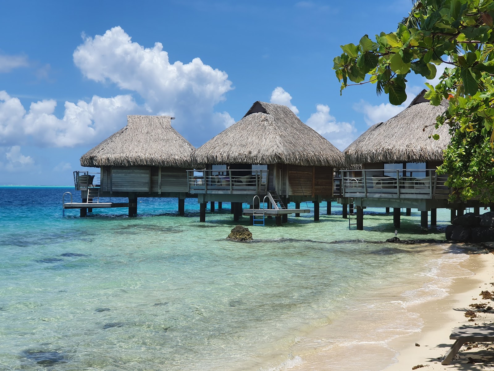 Foto di Spiaggia Royale di Bora Bora area dell'hotel