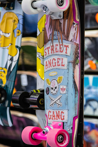 Explore puppy tattoo ideas, creative tattoo ideas in San Leandro, available at Orbit Skate and Boutique- Skate Shop & Piercing Shop in San Leandro, CA