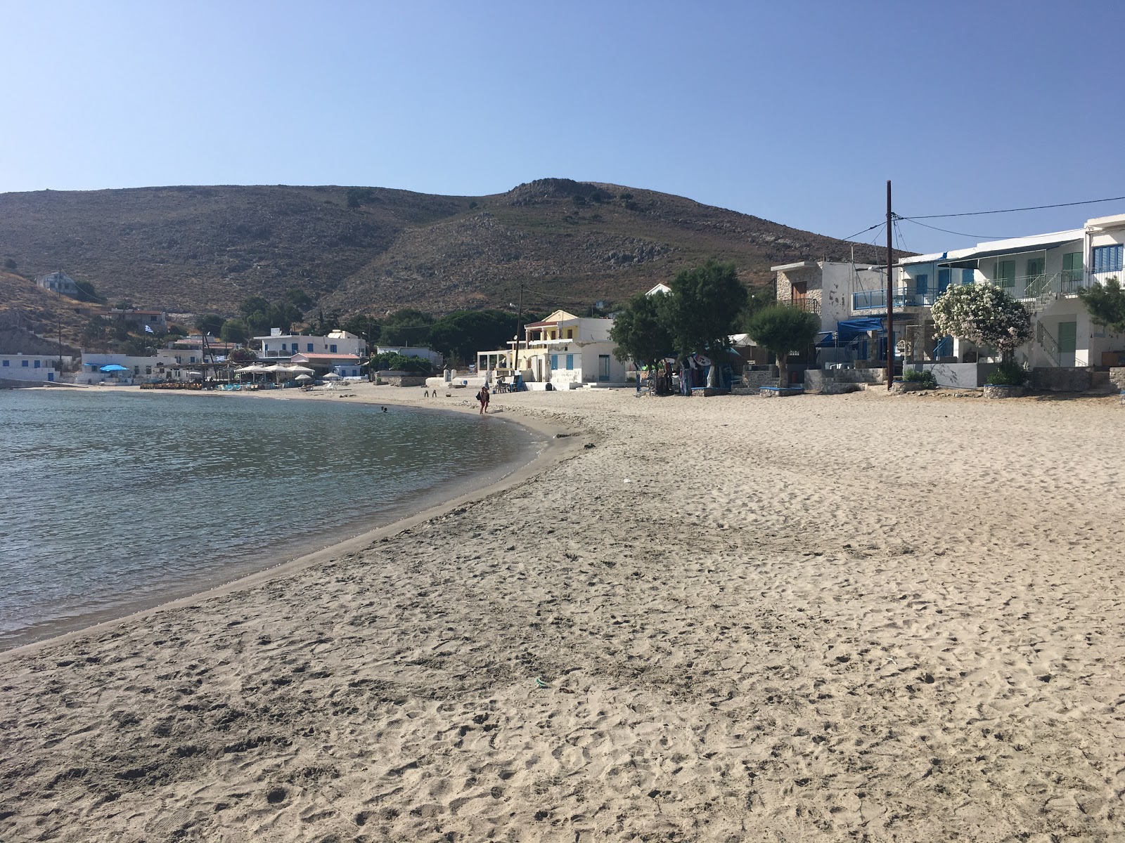 Foto di Spiaggia di Pserimos area servizi