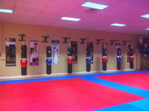 Taekwondo competition area Costa Mesa