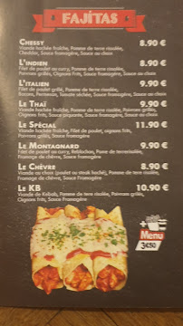 Kebab K&B House à Heyrieux - menu / carte