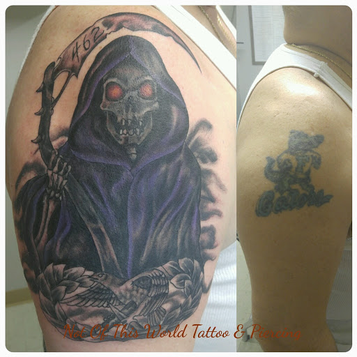 Tattoo Shop «Not Of This World Tattoo & Piercing», reviews and photos, 980 Main St, Stone Mountain, GA 30083, USA