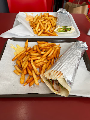 Chicken wrap à Angers