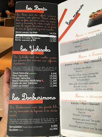 Ramen shop à Lyon menu