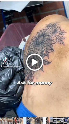 Explore colored tattoo sleeve ideas, creative tattoo ideas in Los Angeles, available at South Central Tattoos