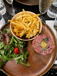 Steak tartare du Restaurant français Le Verre Luisant à Paris - n°1