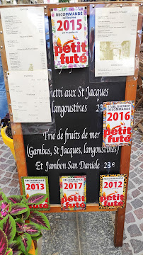 Restaurant italien San Marco à Nantes (le menu)