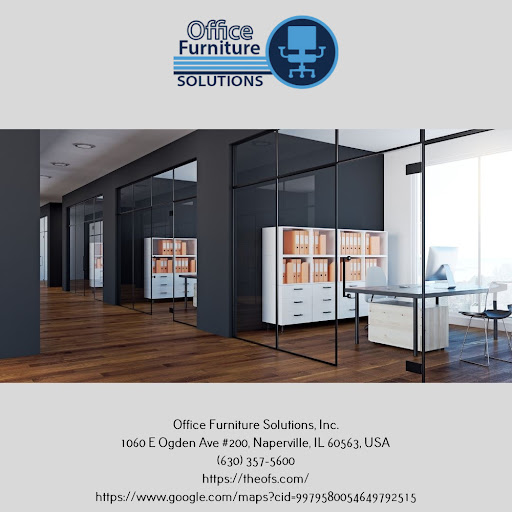 Furniture Store «Office Furniture Solutions, Inc.», reviews and photos, 1060 E Ogden Ave #200, Naperville, IL 60563, USA