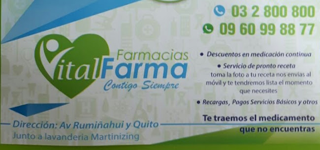 Farmacia Vitalfarma - Latacunga