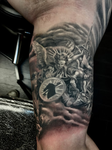 Explore hand tattoo ideas female, creative tattoo ideas in Addison, available at Cat Tattoo