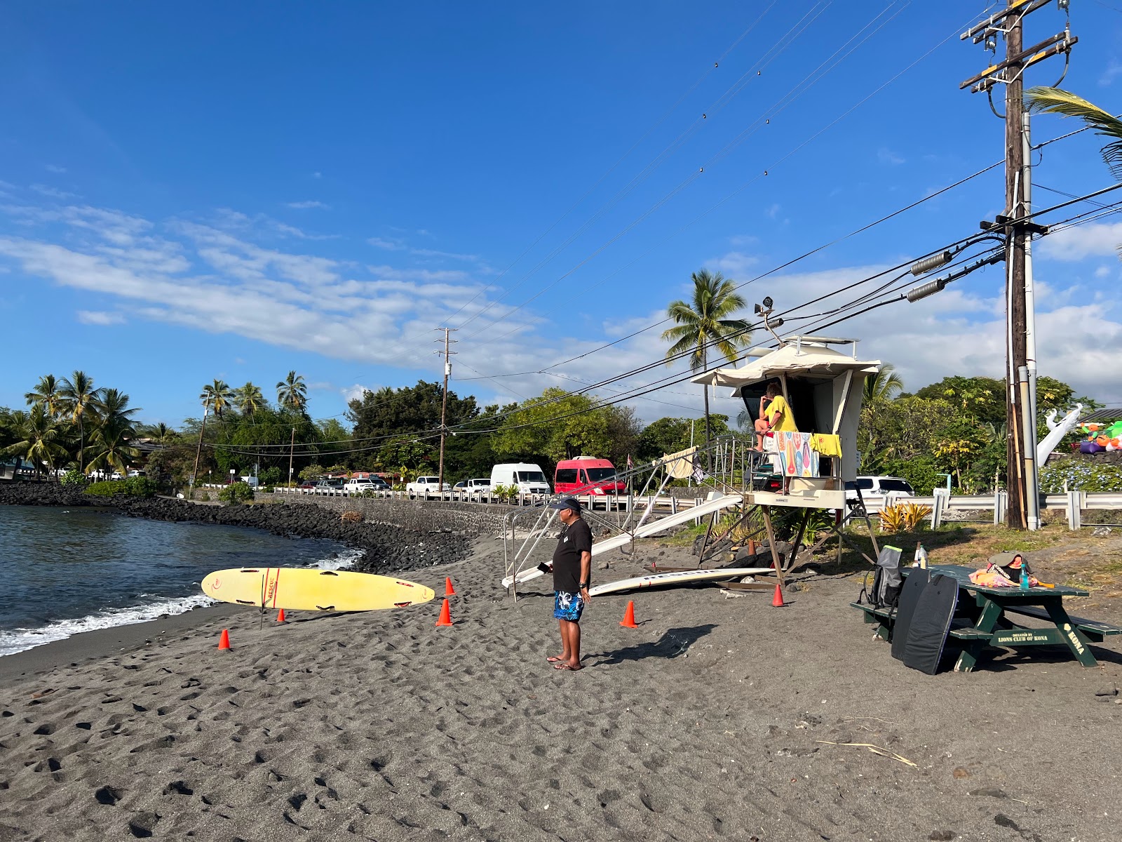 Foto von Kahalu'u Beach mit sehr sauber Sauberkeitsgrad