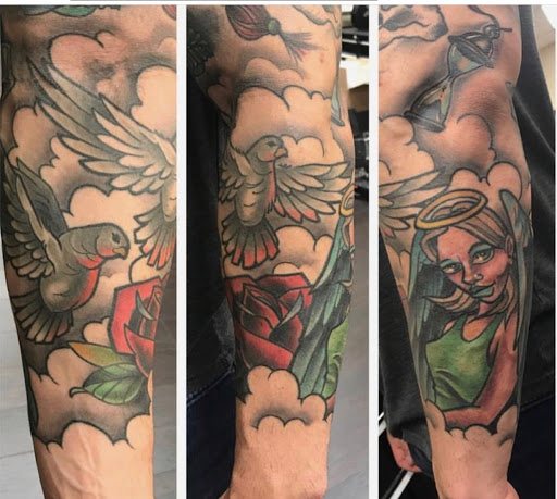 Explore girly tattoo ideas for a sleeve, creative tattoo ideas in Southaven, available at Illusion Ink