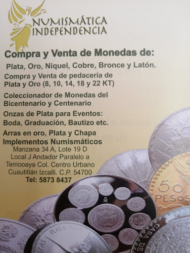 Numismática Independencia