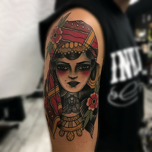 Explore scalp tattoo ideas, creative tattoo ideas in Miami, available at INKAHOLIK TATTOOS