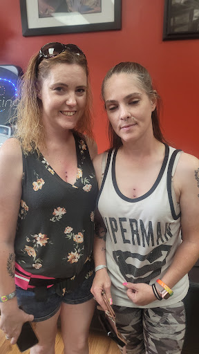 Explore calf leg tattoo ideas, creative tattoo ideas in Bloomington, available at Psychopathic Ink Tattoo & Piercings