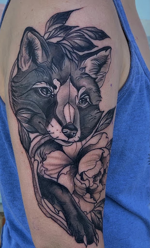 Explore small snake tattoo ideas, creative tattoo ideas in Royston, available at Tasi Tattoo