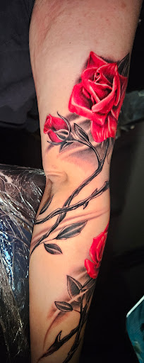 Explore tattoo ideas with husband's name, creative tattoo ideas in Angola, available at Hoodlum Ink