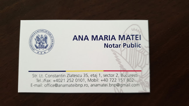 Opinii despre Notar Public Ana Maria Matei în <nil> - Notar