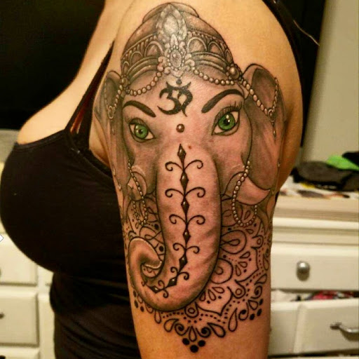 Explore indian tattoo ideas, creative tattoo ideas in Atlanta, available at Camp Creek Body Art & Laser