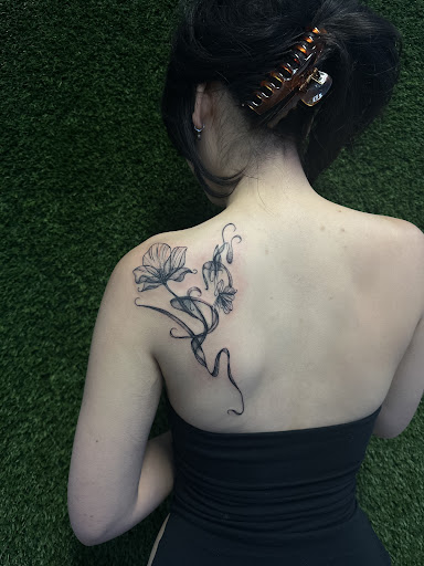 Explore b tattoo ideas, creative tattoo ideas in Titusville, available at Titusville Tattoo Shop & Piercing Studio