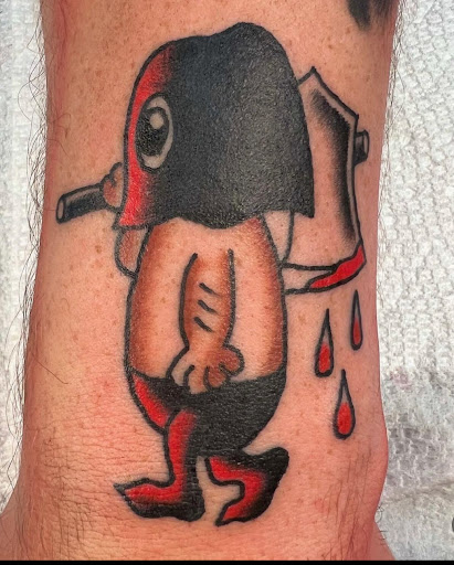 Explore loner tattoo ideas, creative tattoo ideas in Atlanta, available at Big Cat Tattoo