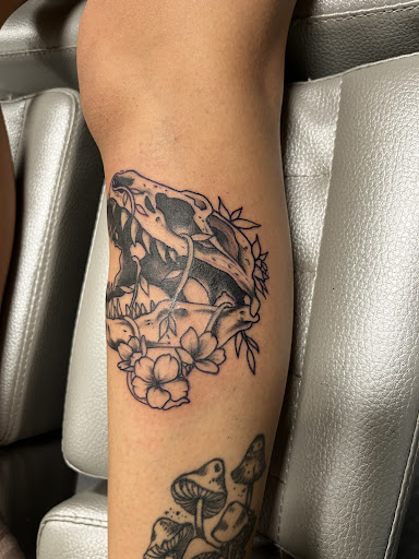 Explore gypsy hippie tattoo ideas, creative tattoo ideas in Copperas Cove, available at Flashover Ink Tattoo