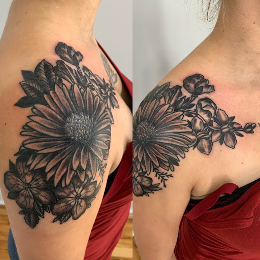 Explore appalachian tattoo ideas, creative tattoo ideas in Kansas City, available at Golden Stag Tattoo and Gallery