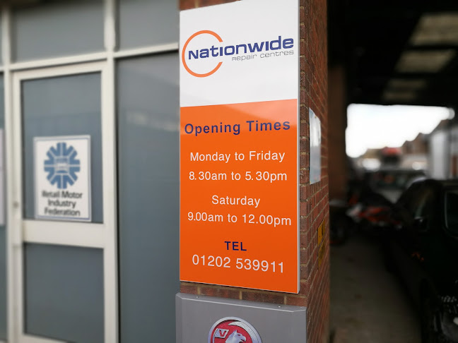 Reviews of Nationwide Accident Repair Centre in Bournemouth - Auto repair shop