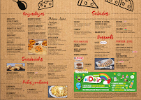 Menu / carte de LA BOITE A PIZZA Tarbes à Tarbes