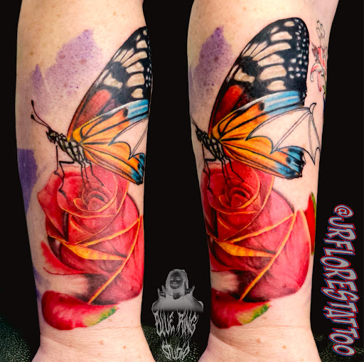 Explore wildland firefighter tattoo ideas, creative tattoo ideas in Caldwell, available at Blue Ring Studio Tattoo & Piercing