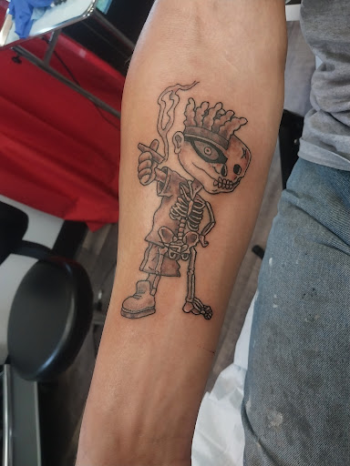 Explore j tattoo ideas, creative tattoo ideas in Saint Paul, available at No Joke Tattoo Studios