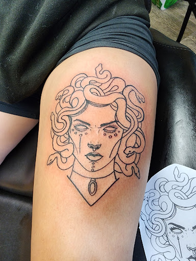 Explore birthday tattoo ideas, creative tattoo ideas in Charlottesville, available at ScottyrocksTwisted Inks