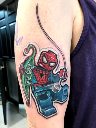 Explore blackout cover up tattoo ideas, creative tattoo ideas in Easley, available at Amber Island Tattoo