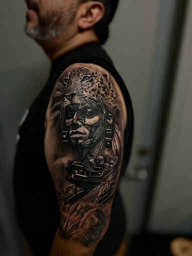 Explore paladin tattoo ideas, creative tattoo ideas in Menomonie, available at Blue Dragon Tattoo