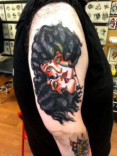 Explore under breast tattoo ideas for females, creative tattoo ideas in Concord, available at Sterling Tattoo Club