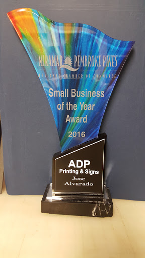 Print Shop «ADP Printing And Signs», reviews and photos, 2001 SW 101st Ave d, Miramar, FL 33025, USA