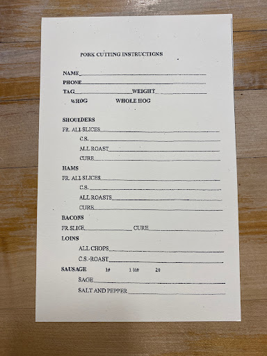 Butcher Shop «J&L Farm Butcher Shop», reviews and photos, 2342 S Union Rd, Medway, OH 45341, USA