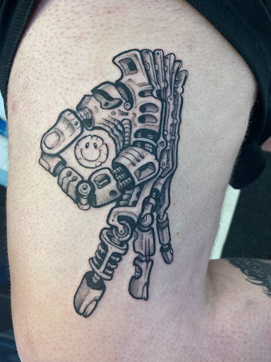 Explore awesome sleeve tattoo ideas, creative tattoo ideas in Orland, available at K1LL3R ARTW0RK