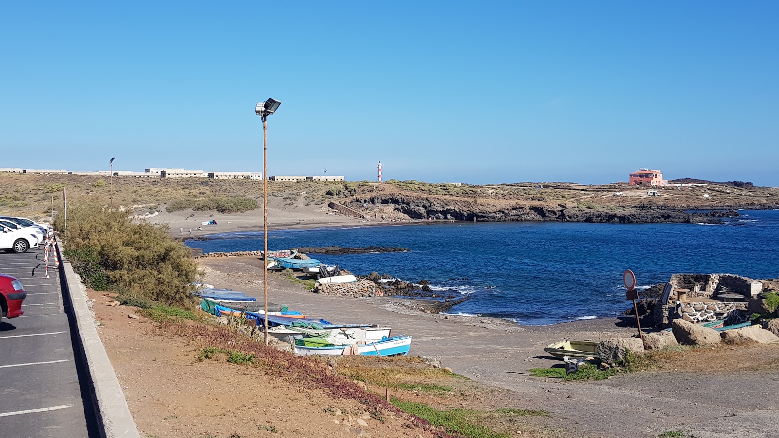 Foto av Playa De Los Abriguitos med hög nivå av renlighet