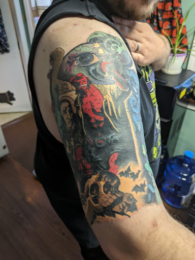 Explore maverick tattoo ideas, creative tattoo ideas in Erie, available at Code of Honor Tattoo