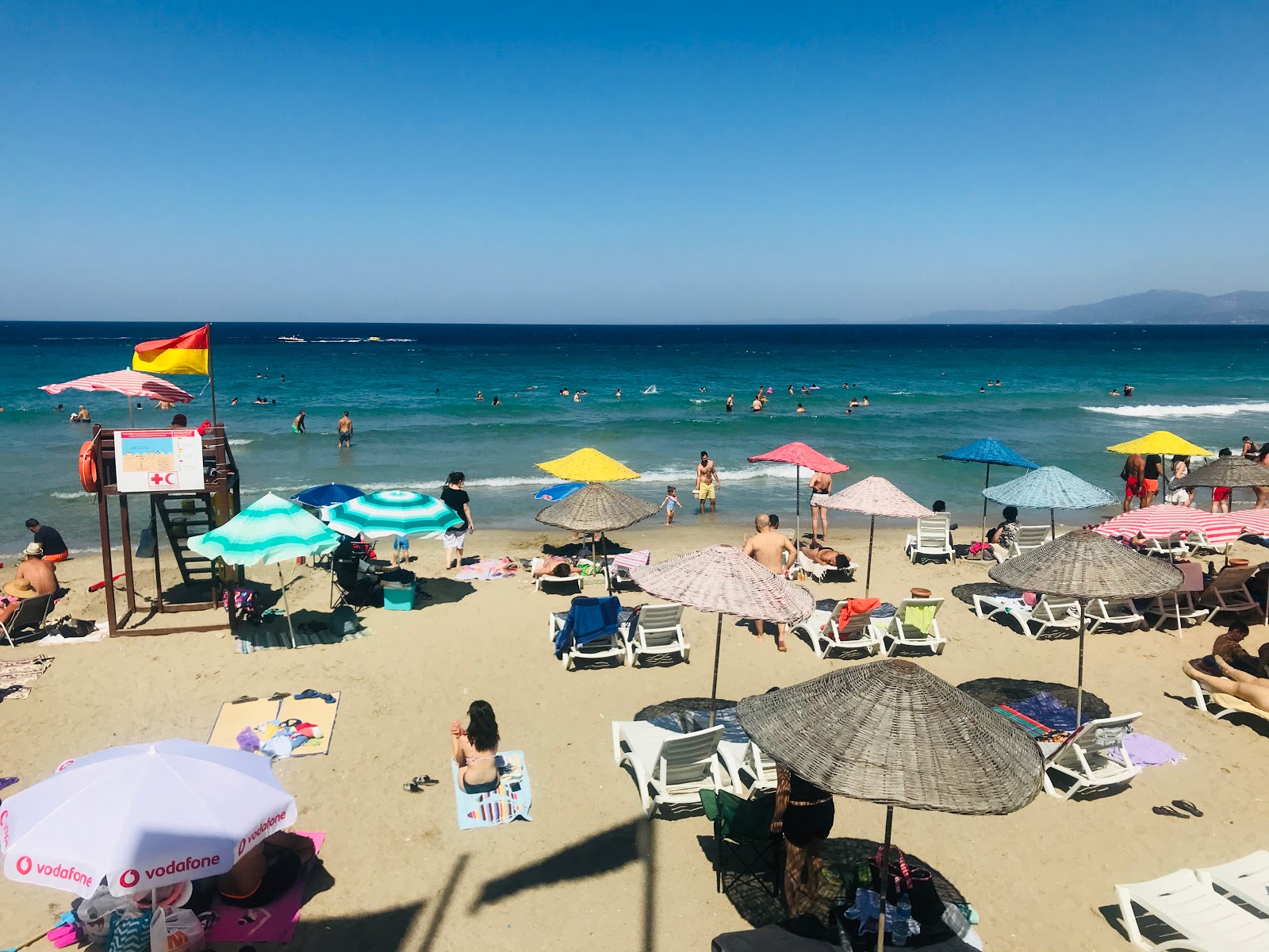 Kusadasi Ladies beach'in fotoğrafı - rahatlamayı sevenler arasında popüler bir yer