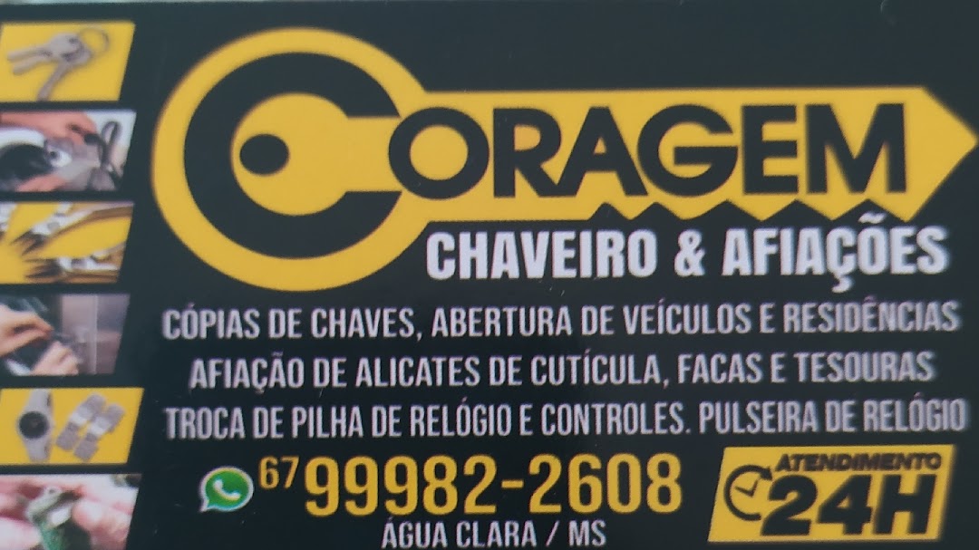 CHAVEIRO CORAGEM