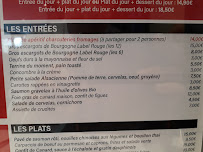 Restaurant Brasserie K à Toul (le menu)