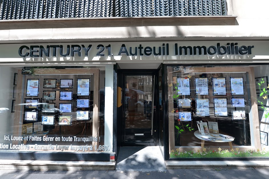 Agence immobilière CENTURY 21 Auteuil Immobilier Paris 16 à Paris (Paris 75)